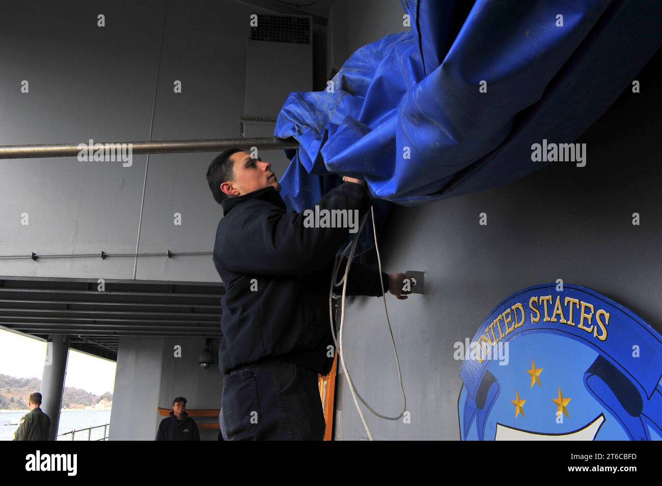 USS Blue Ridge 150314 Stock Photo - Alamy