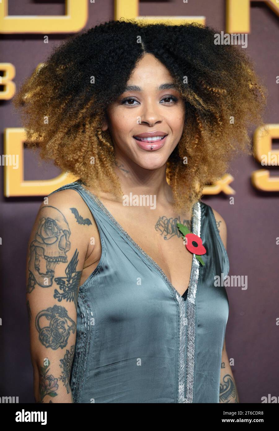 London, UK. November 9th, 2023. Yinka Bokinni arriving at The Hunger