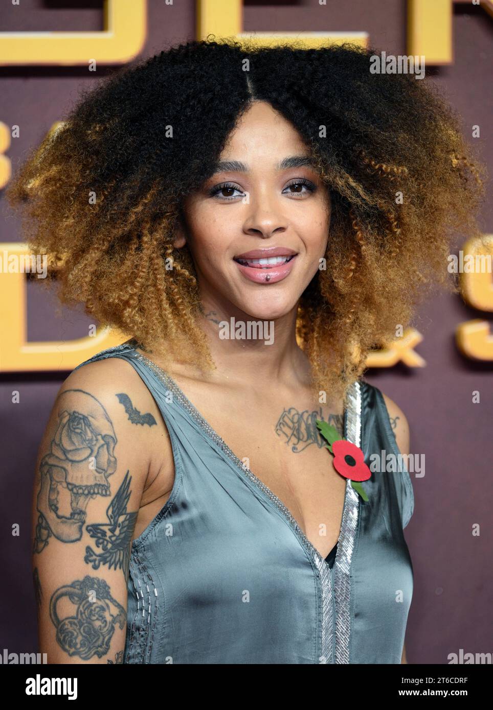 London, UK. November 9th, 2023. Yinka Bokinni arriving at The Hunger