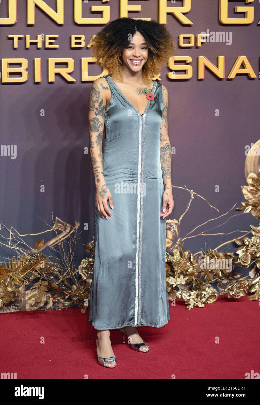 London, UK. November 9th, 2023. Yinka Bokinni arriving at The Hunger