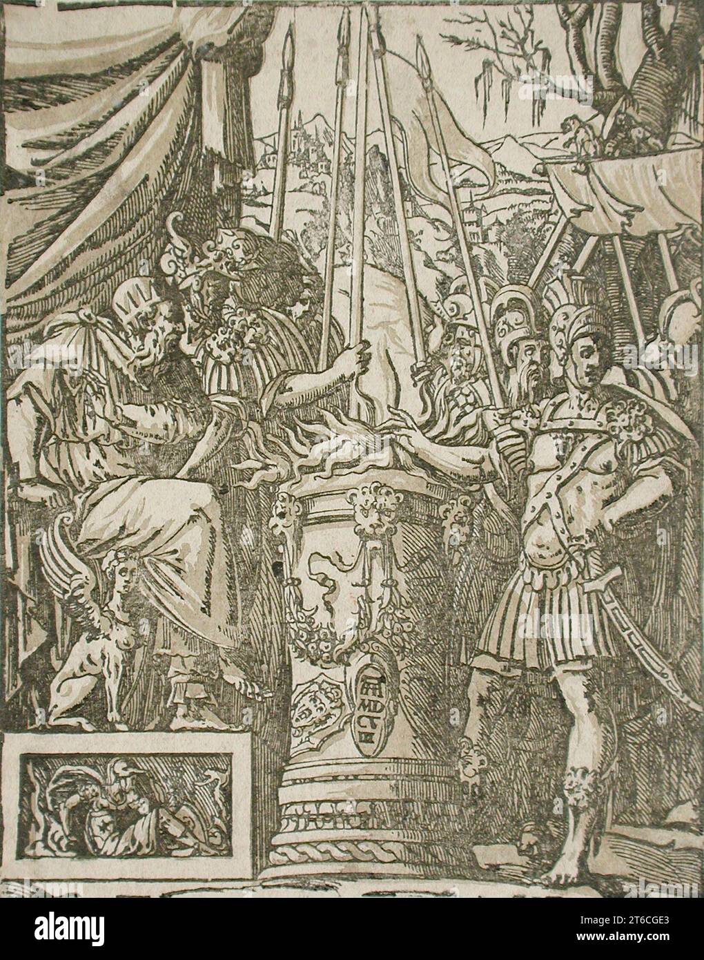 Roman hero gaius mucius scaevola hi-res stock photography and images ...