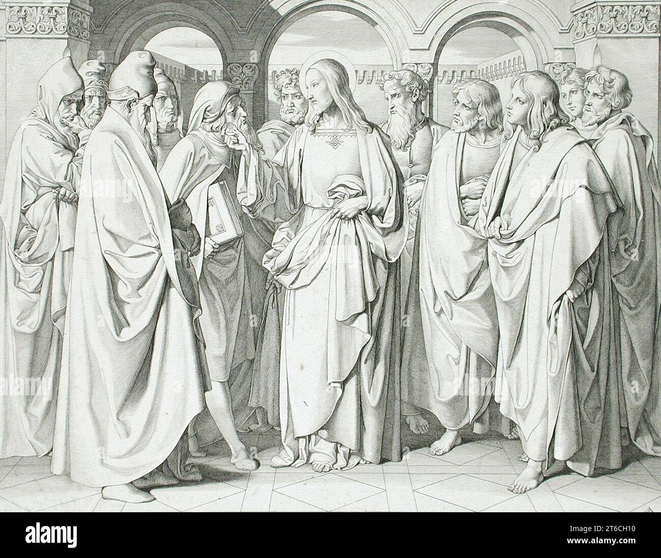 Christ in the Temple, between c1810 and c1820 Stock Photo - Alamy