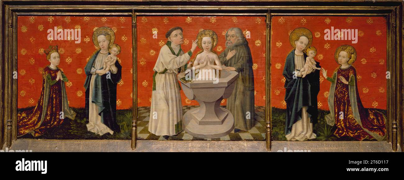 Scenes from the Life of Saint Catherine of Alexandria, c1430-1450. This ...
