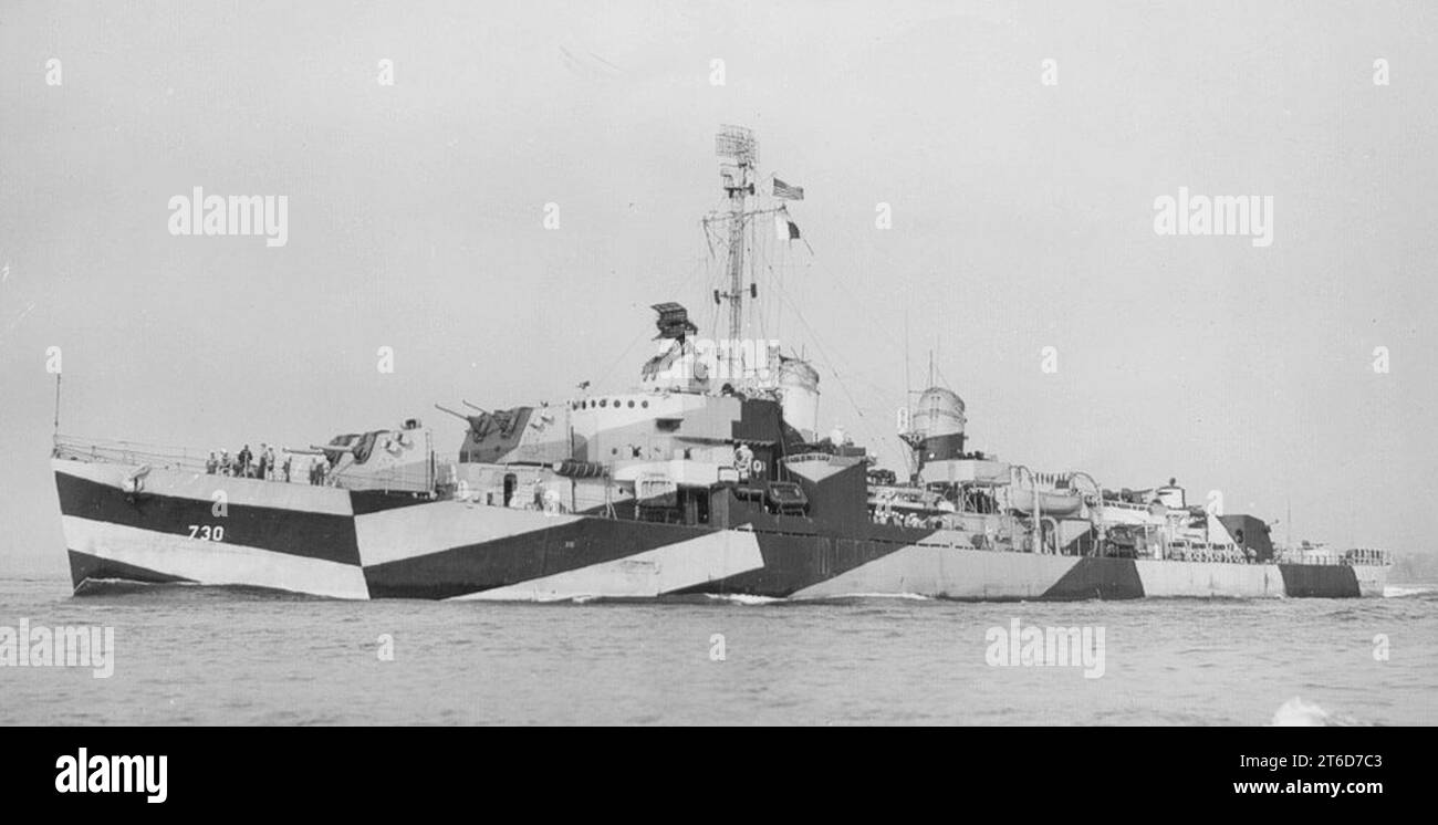 USS Collett (DD-730 Stock Photo - Alamy