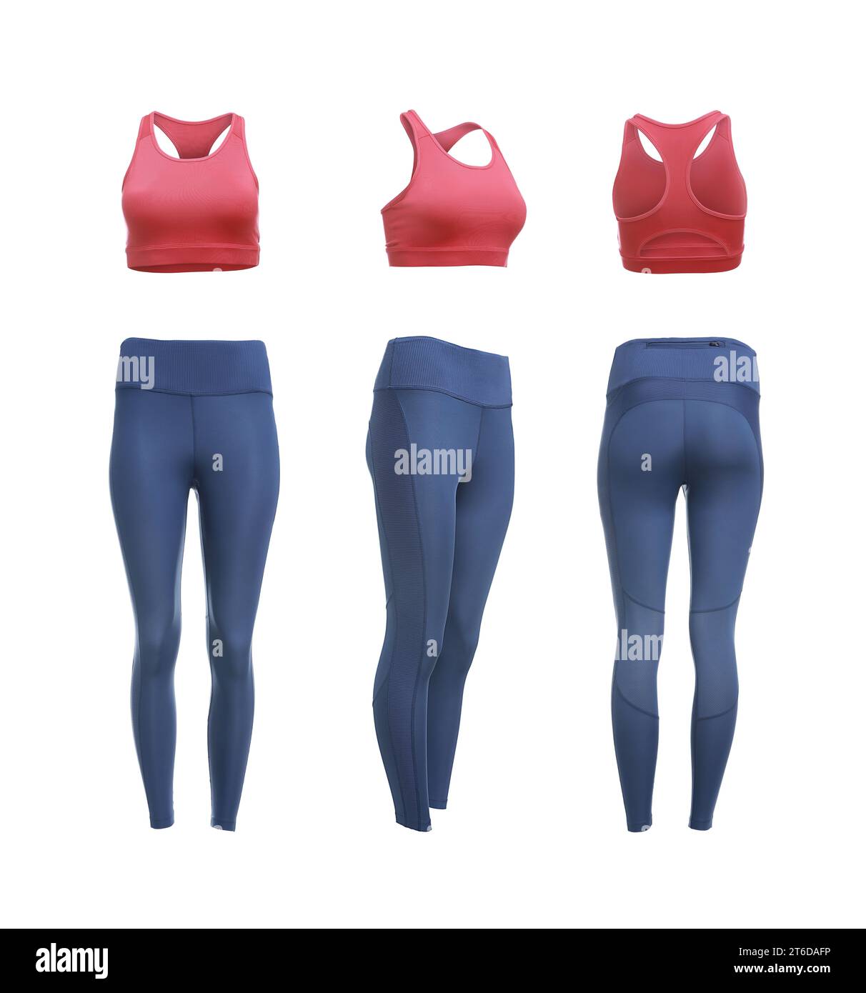 Cowboy Blue Leggings (Matching sports bra available & sold separately) main image 1