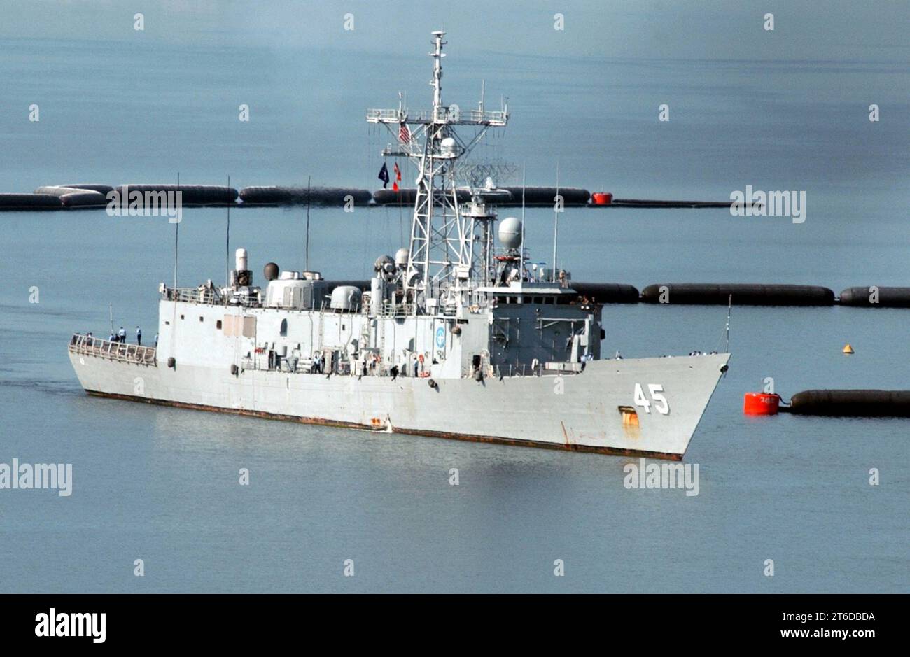 USS De Wert FFG-45 Stock Photo