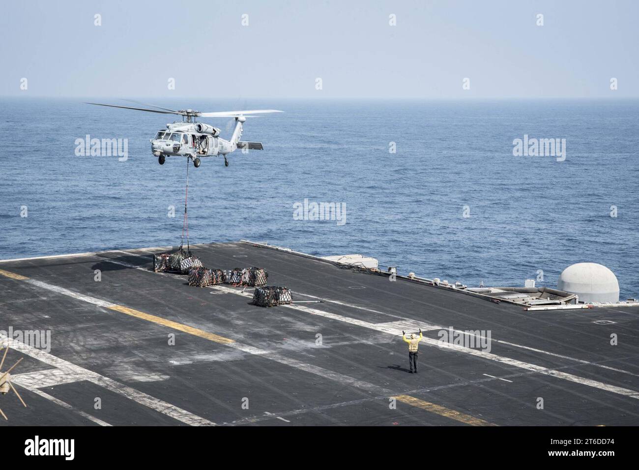 USS Dwight D. Eisenhower Deployment 160916 Stock Photo - Alamy