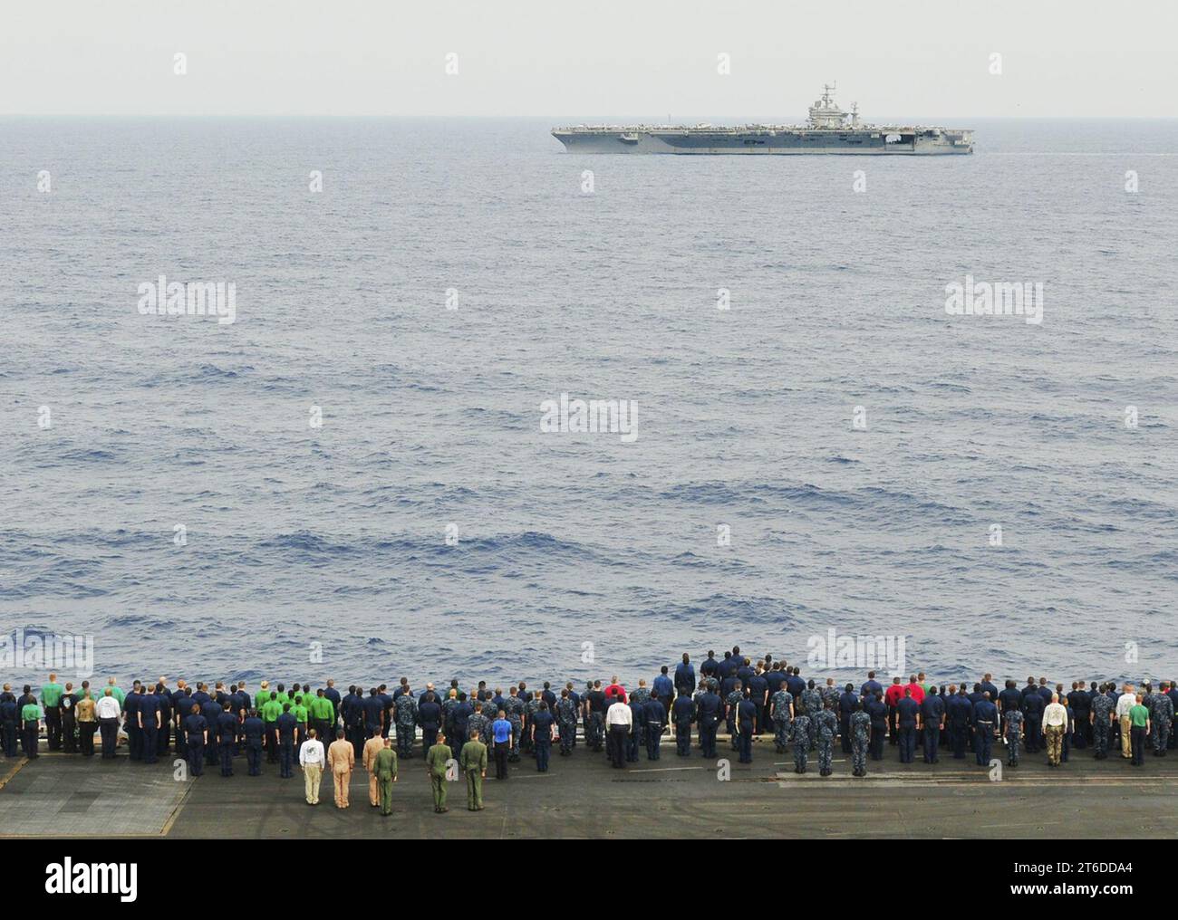 USS Dwight D. Eisenhower Stock Photo - Alamy