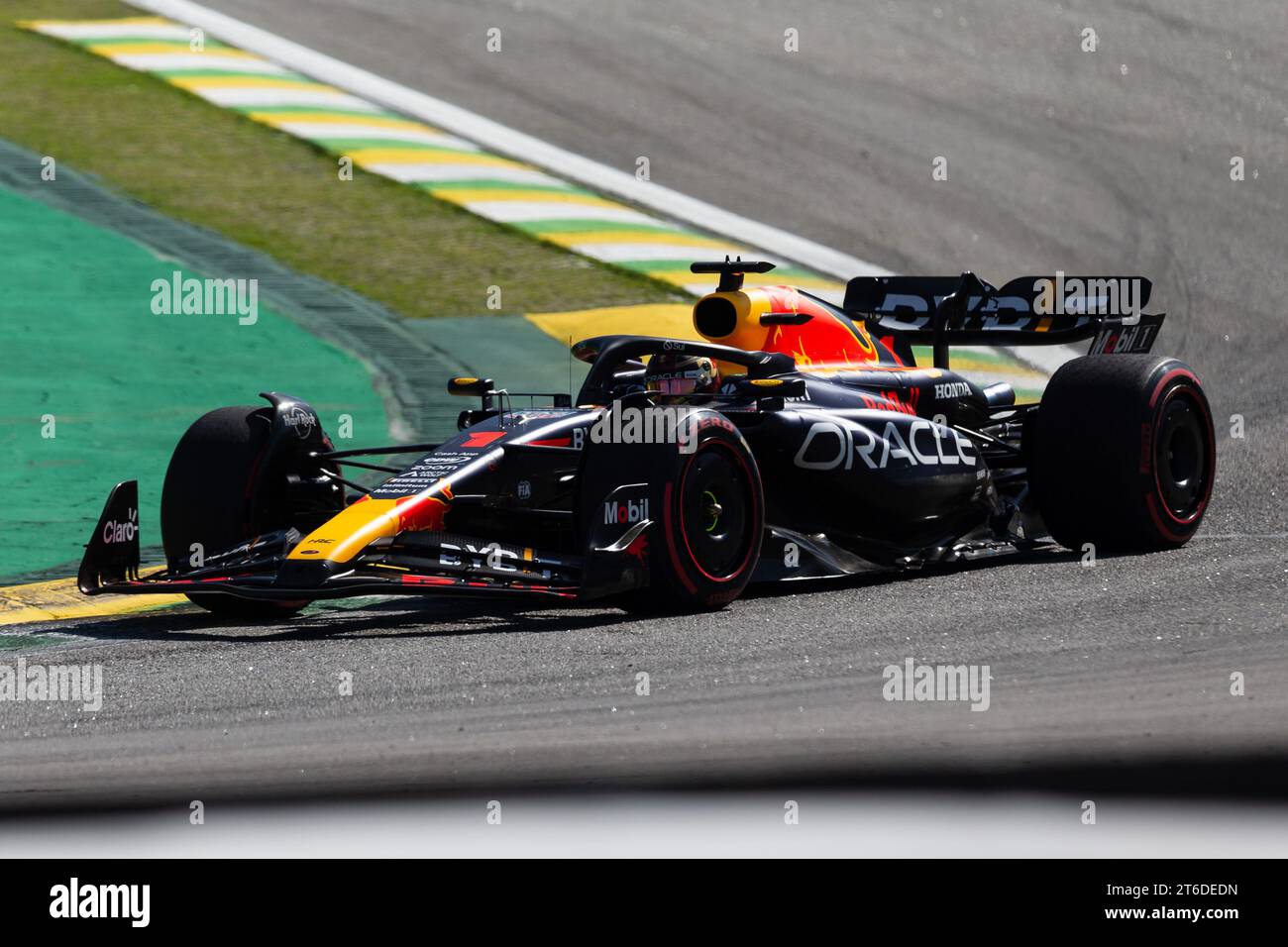 Max Verstappen Of Red Bull Racing Honda Rbpt Driving On Track During 