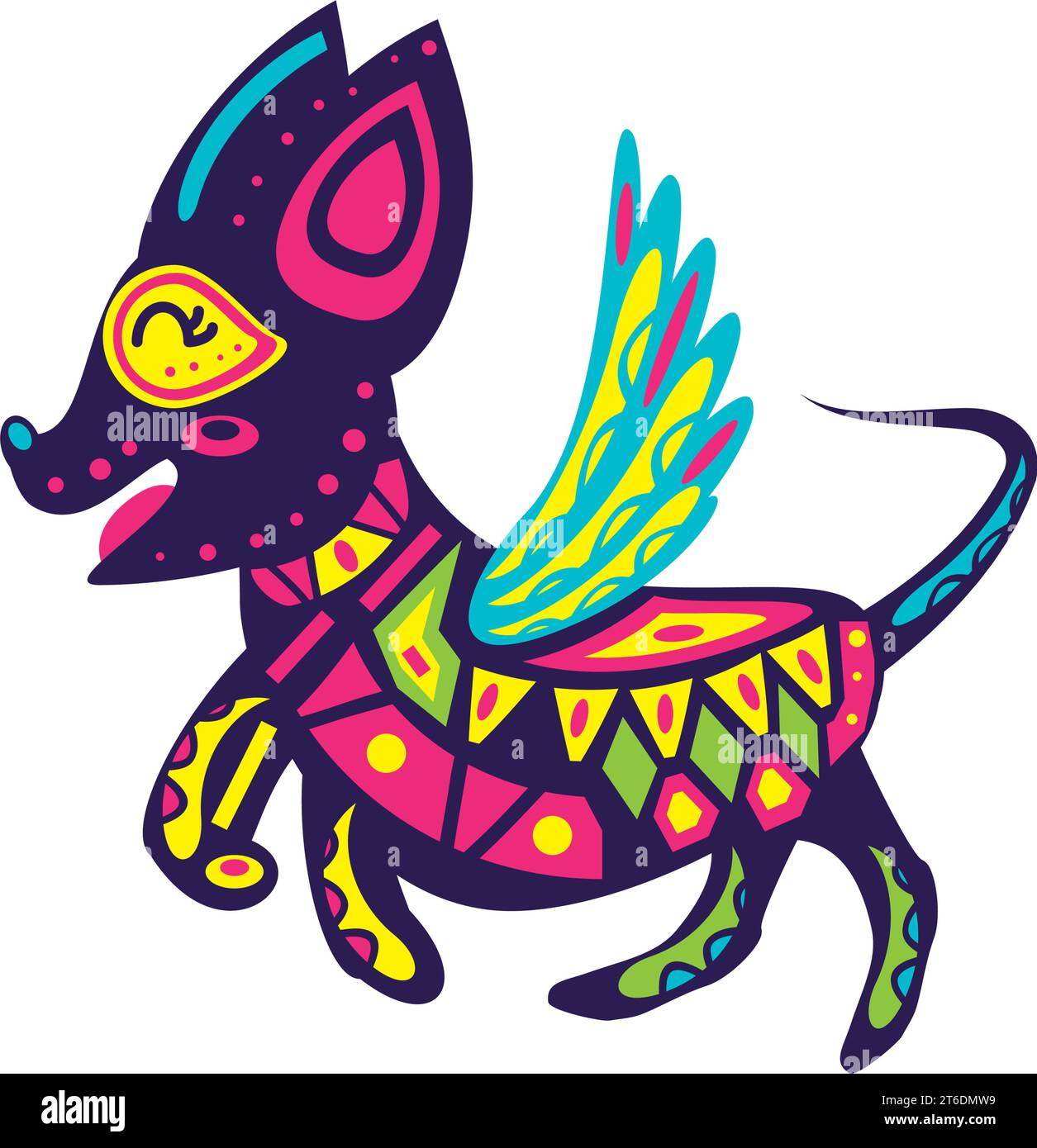 alebrijes animal ornament Stock Vector Image & Art - Alamy