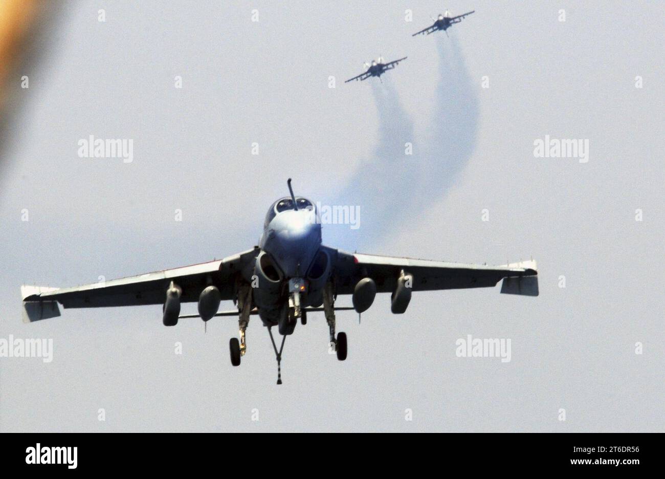 USS George H.W. Bush conducts flight operations Stock Photo - Alamy