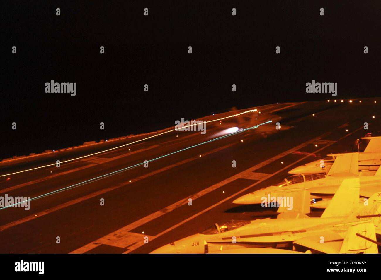 USS George H.W. Bush conducts flight operations Stock Photo - Alamy