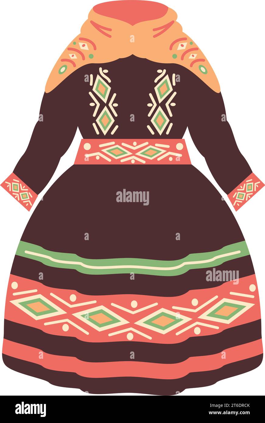 peru female costume Stock Vector Image & Art - Alamy