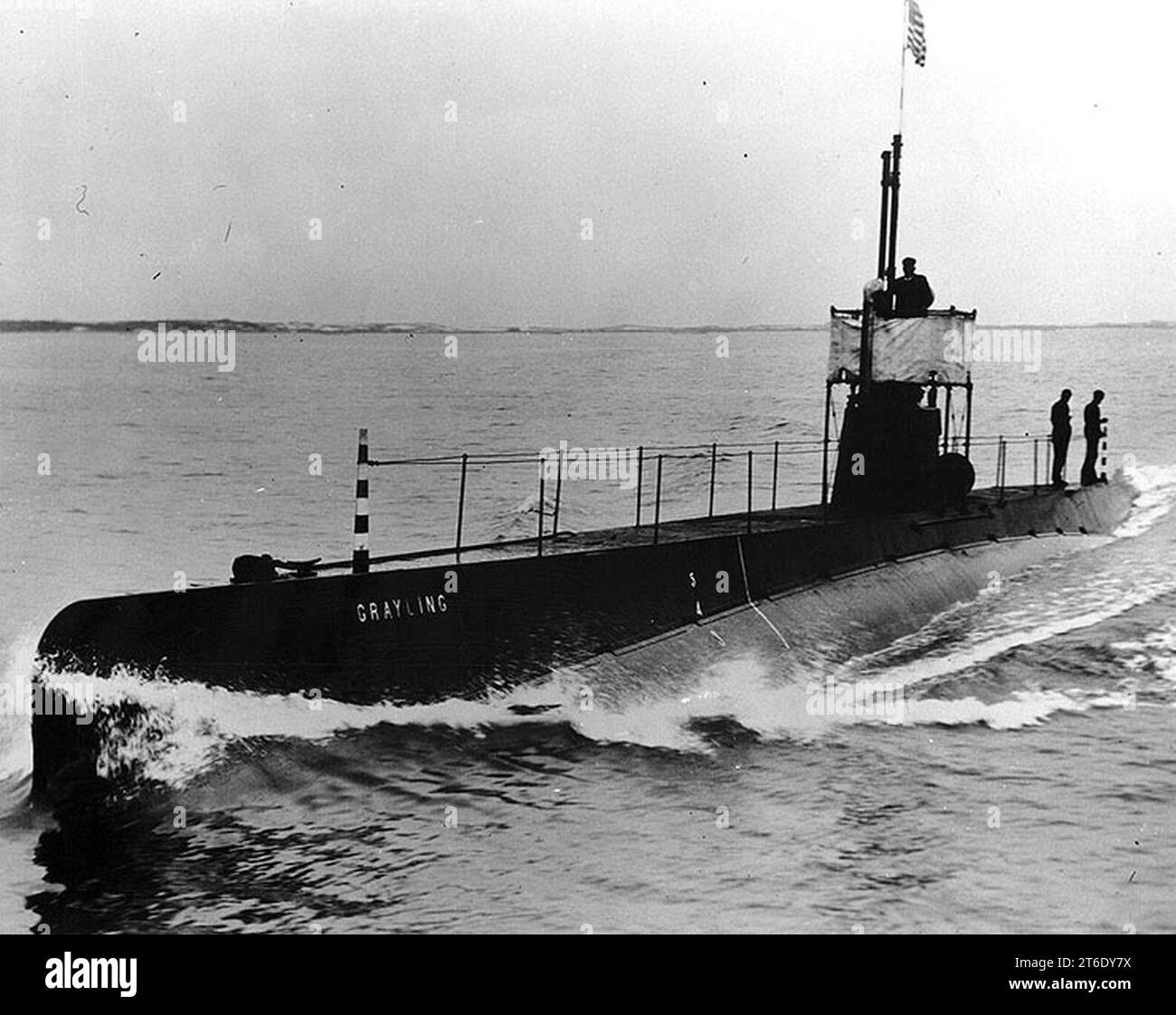 USS Grayling;0801804 Stock Photo