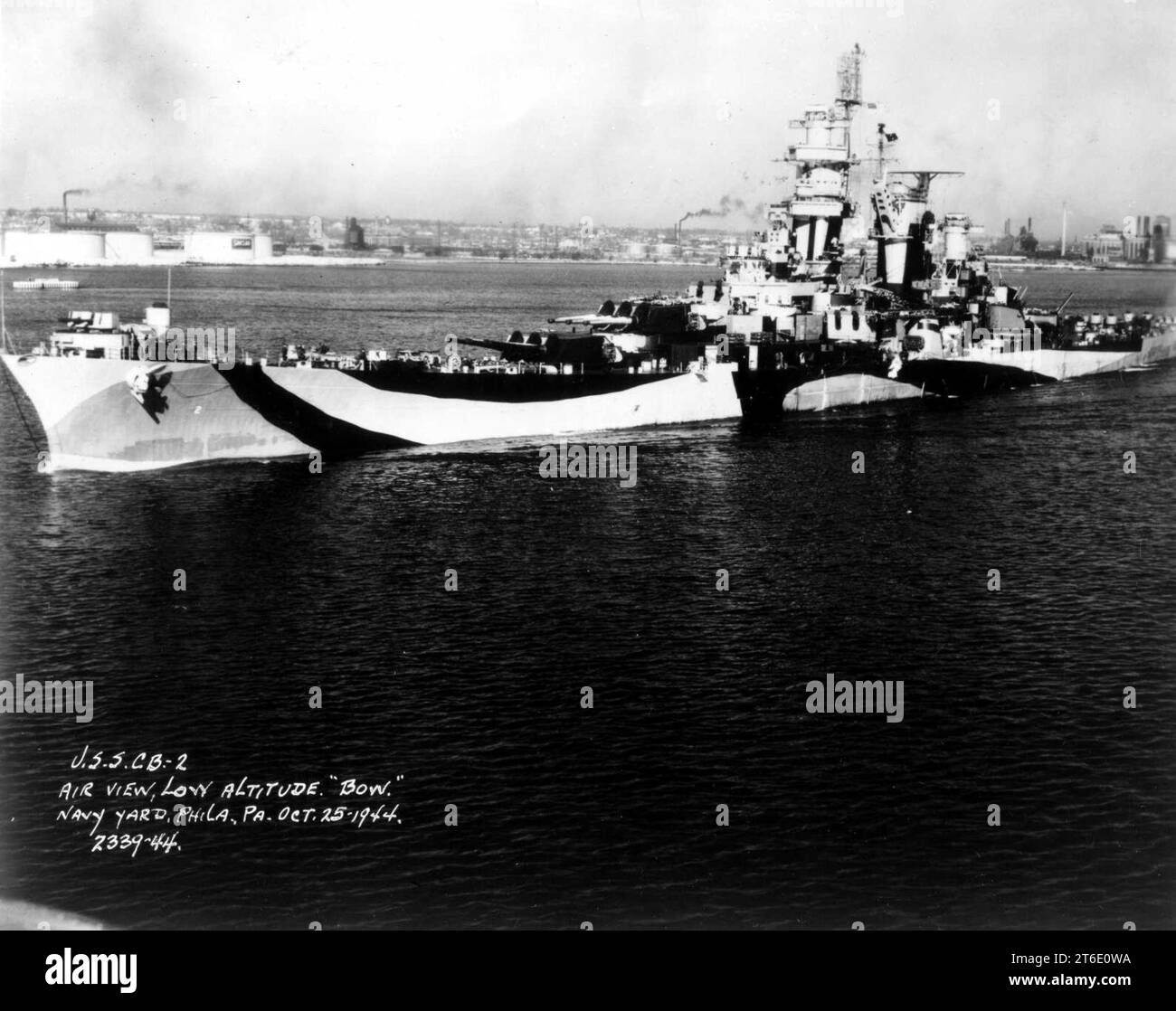 USS Guam (CB2), Oct 1944 Stock Photo Alamy