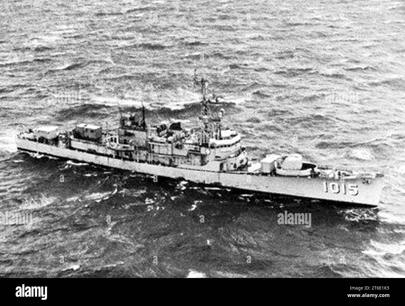 Toile Personnalisée USS Hammerberg DE 1015 - Impression Marine Pour Vétéran - Cadeau US Navy