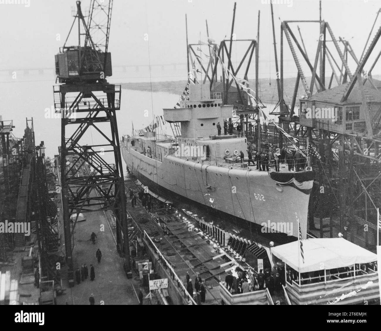 USS Meade (DD-602) - 19 Stock Photo - Alamy