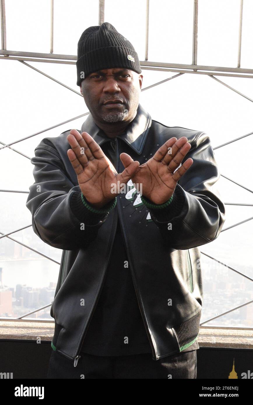 NEW YORK, NY NOVEMBER 9 Masta Killa pictured as the WuTang Clan Celebrate the 30th
