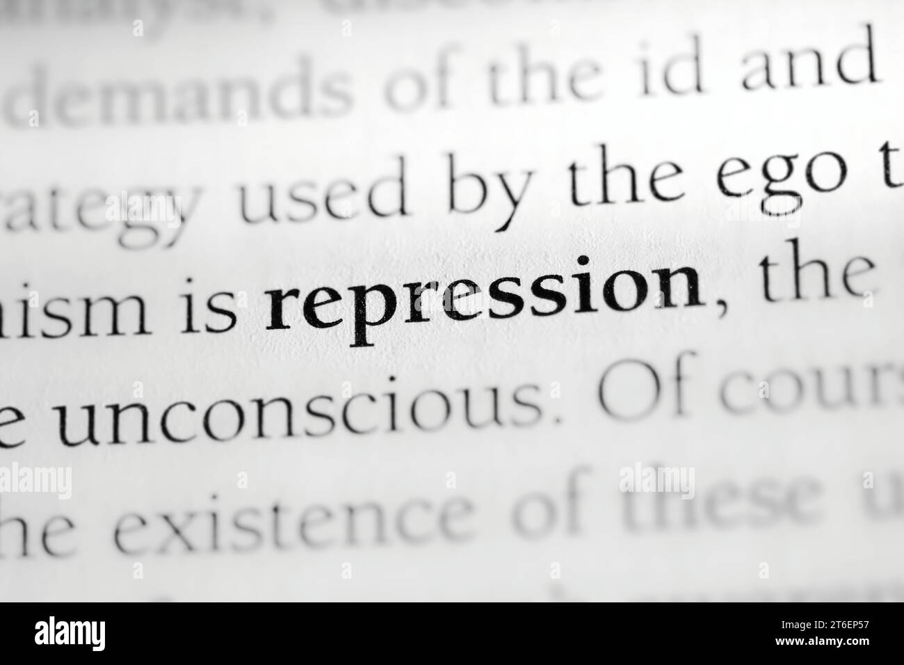 Psychological defense mechanism hi-res stock photography and images - Alamy