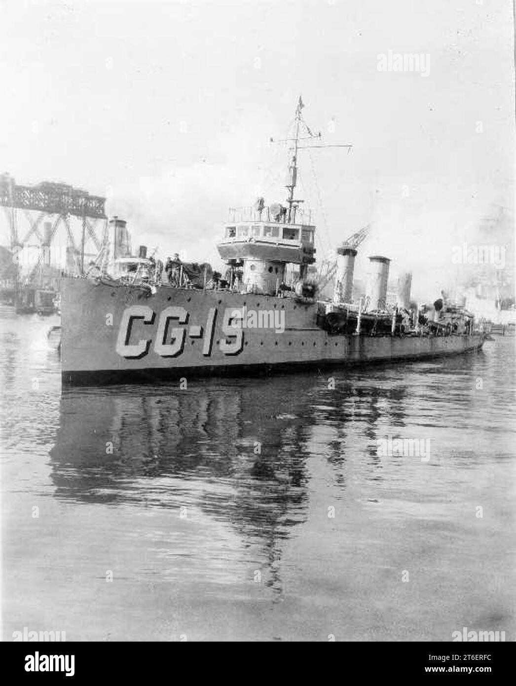 Uss monaghan dd 32 stock photo alamy