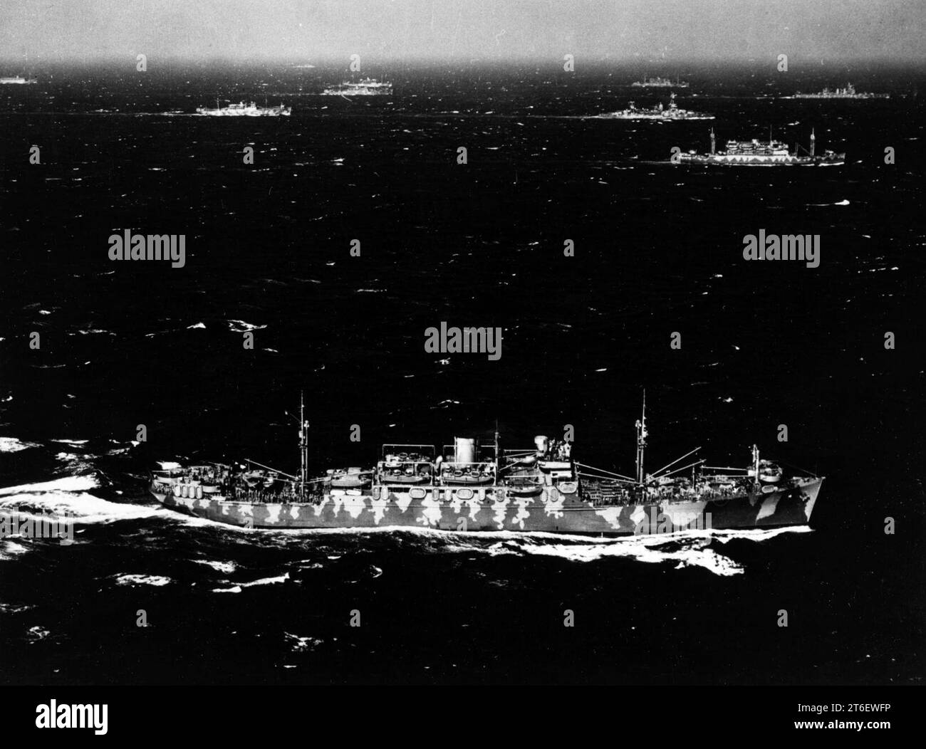 A convoy in the atlantic hi-res stock photography and images - Alamy