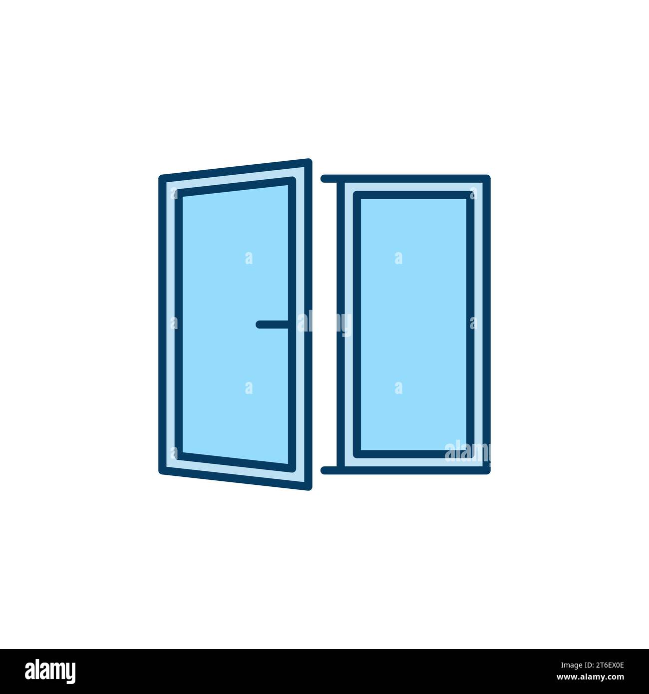 Airing open window Stock Vector Images - Alamy