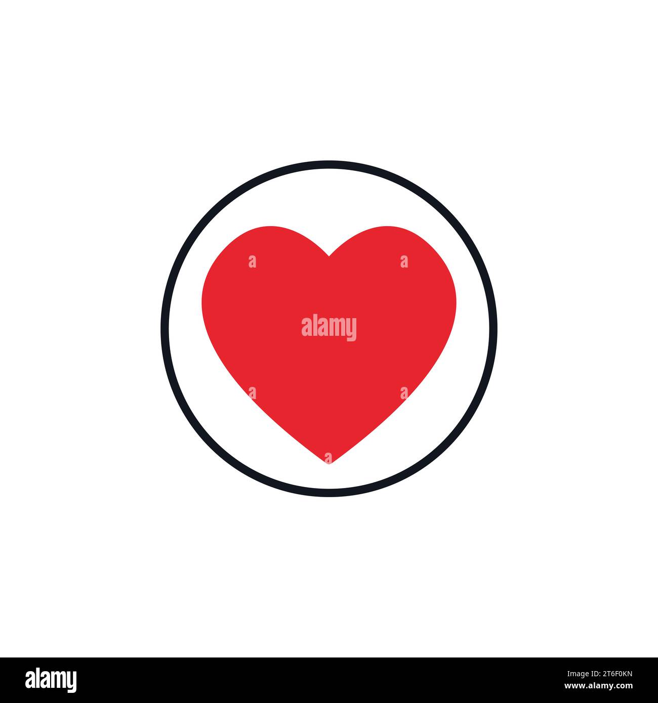 Hearts Playing Card Suit vector concept round solid icon or sign Stock Vector