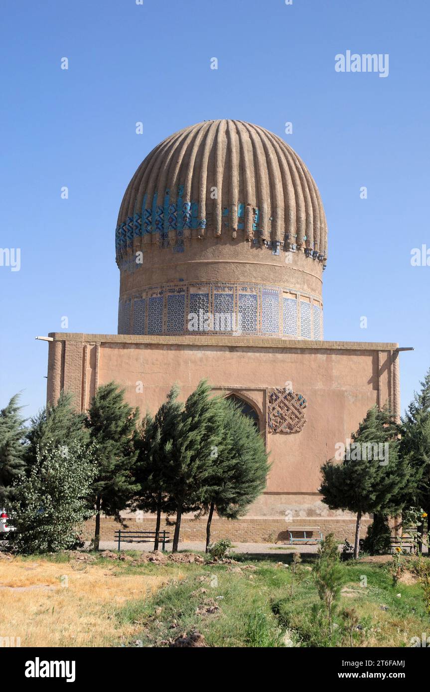 Gevher Shad Tomb in Herat, Afghanistan. Stock Photo