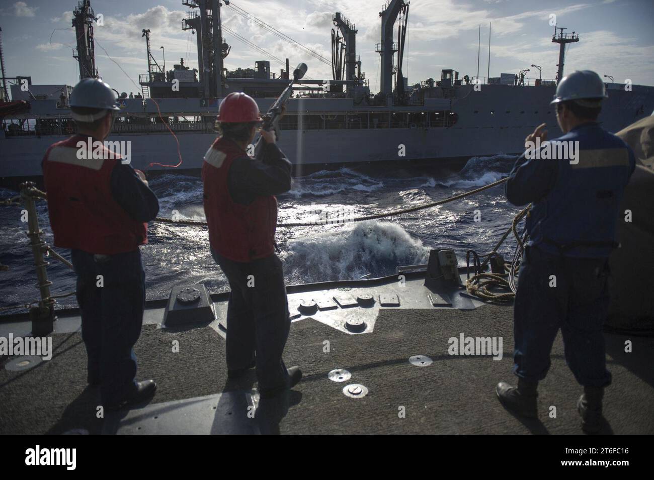 Uss roosevelt ddg 80 141023 stock photo alamy