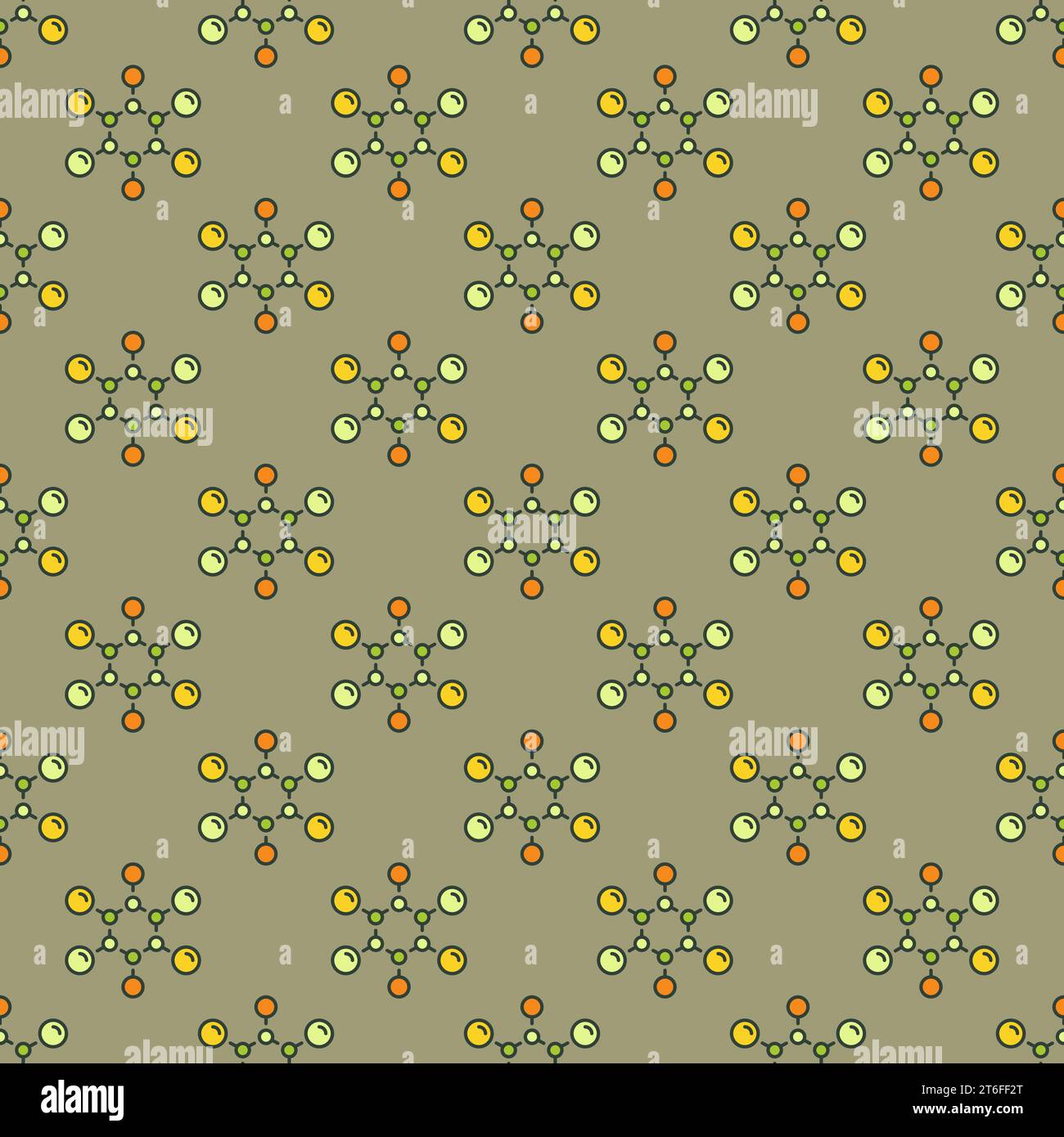 Chemical Formula or Molecule vector concept creative Seamless Pattern ...