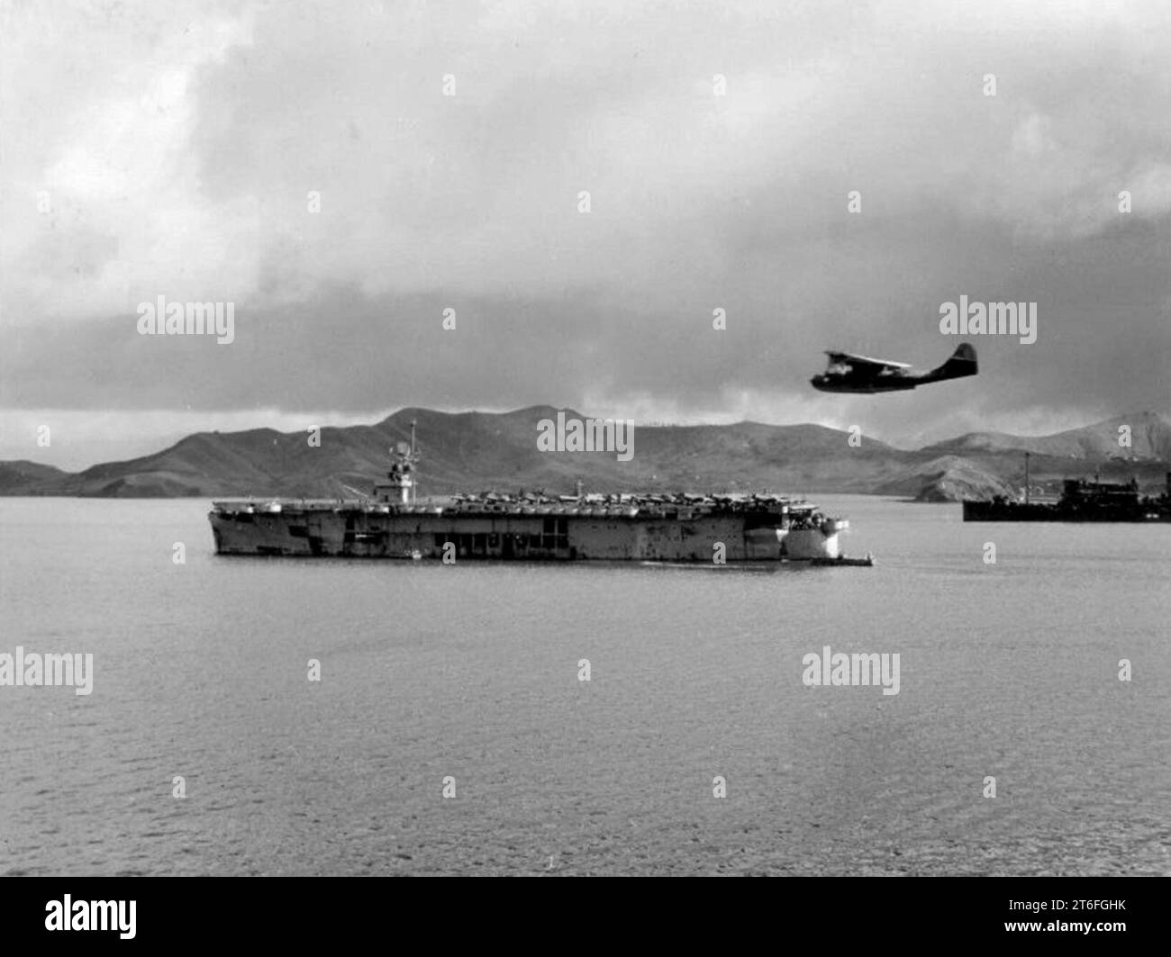 アメリカ海軍 護衛航空母艦 CVE-26 サンガモン (プラモデル
