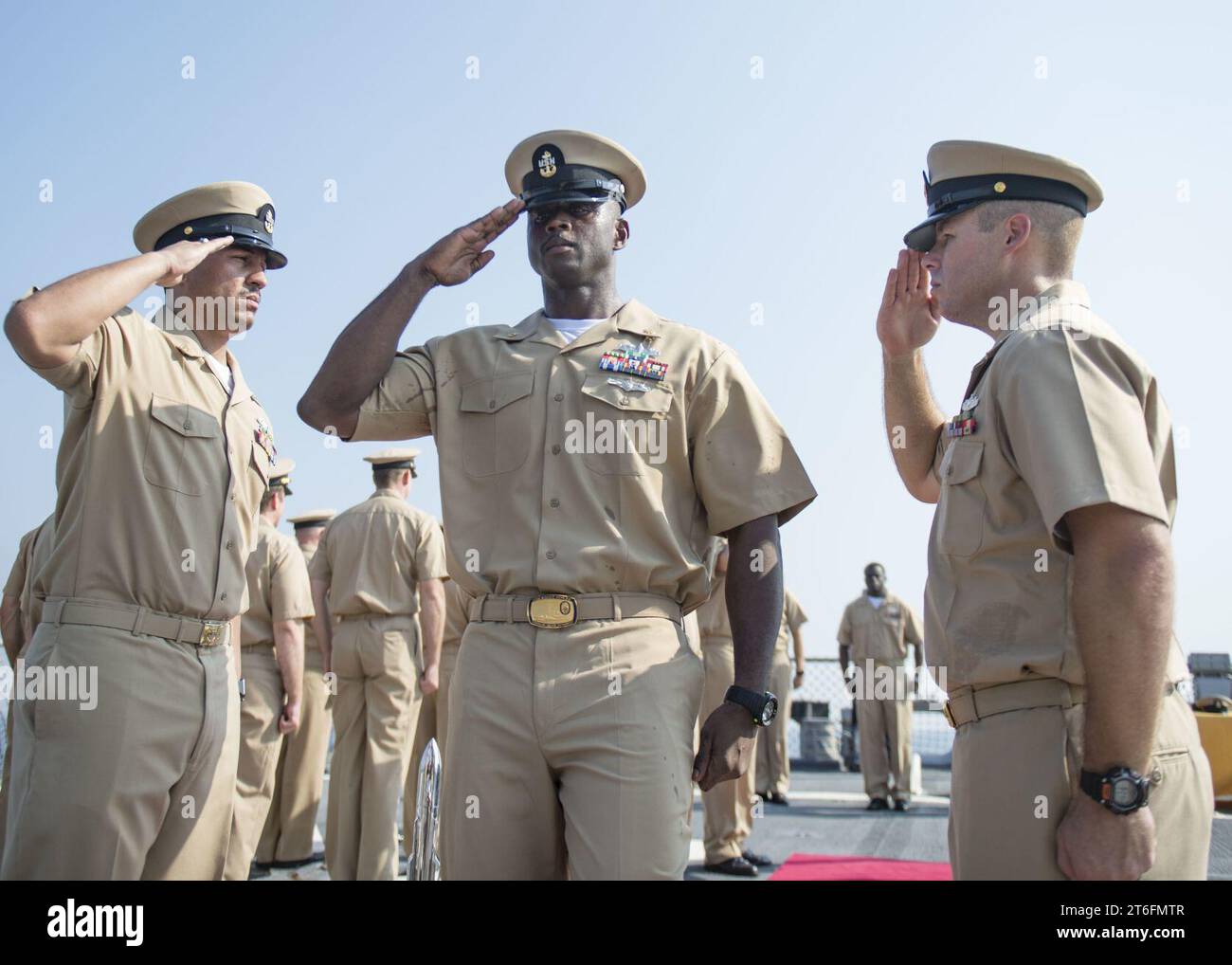 USS STOUT (DDG 55) Chief Petty Officer Pinning DEPLOYMENT 2016 160917 ...