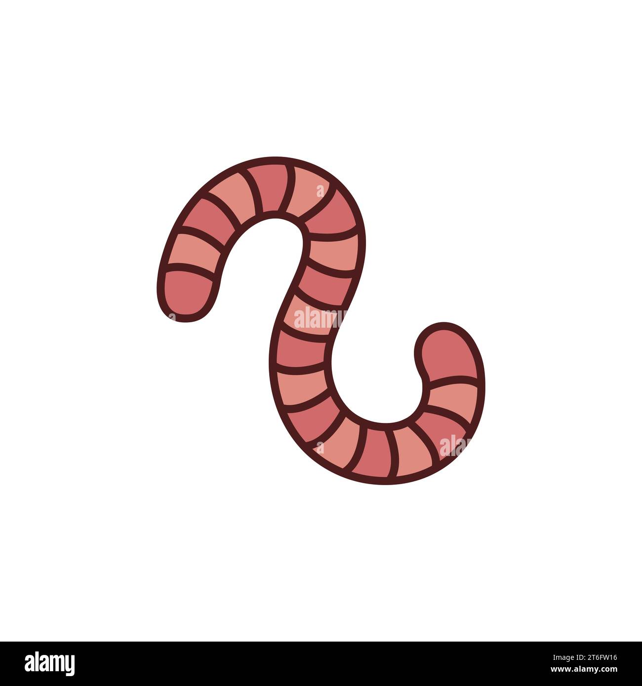 https://c8.alamy.com/comp/2T6FW16/worm-vector-concept-colored-modern-icon-or-design-element-2T6FW16.jpg