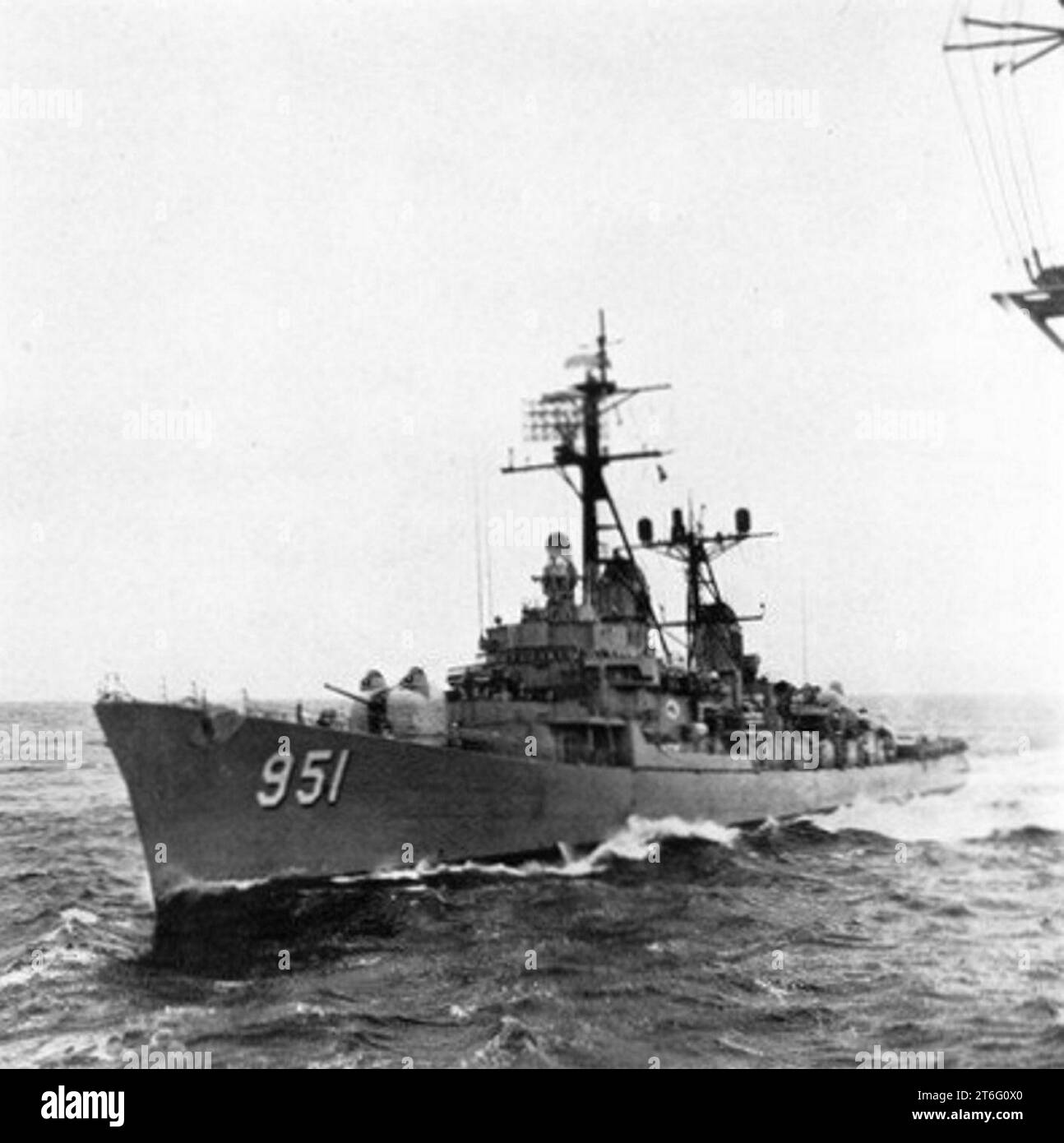 USS Turner Joy (DD-951) in the Ssouth China Sea in 1964 Stock Photo - Alamy