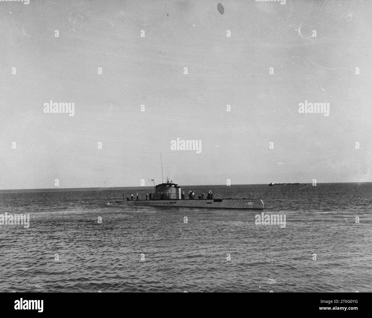 USS U2513 off Naval Station Key West, Florida (USA), 30 October 1946