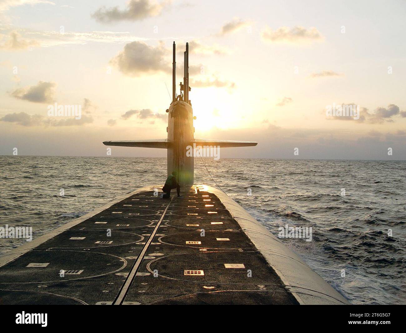 USS Wyoming (SSBN-742) Stock Photo