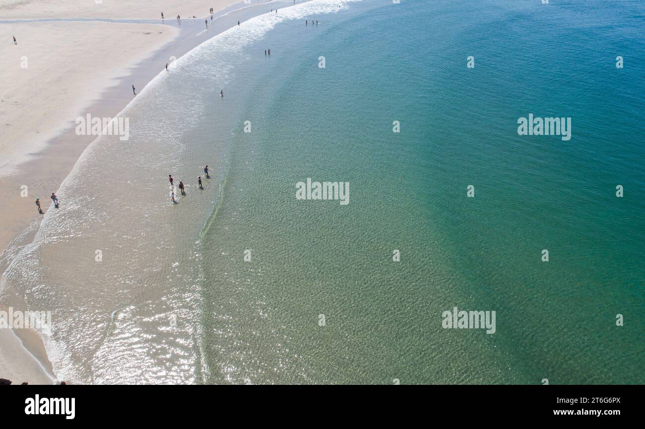 Drone aerial view sea seashore hi-res stock photography and images - Alamy