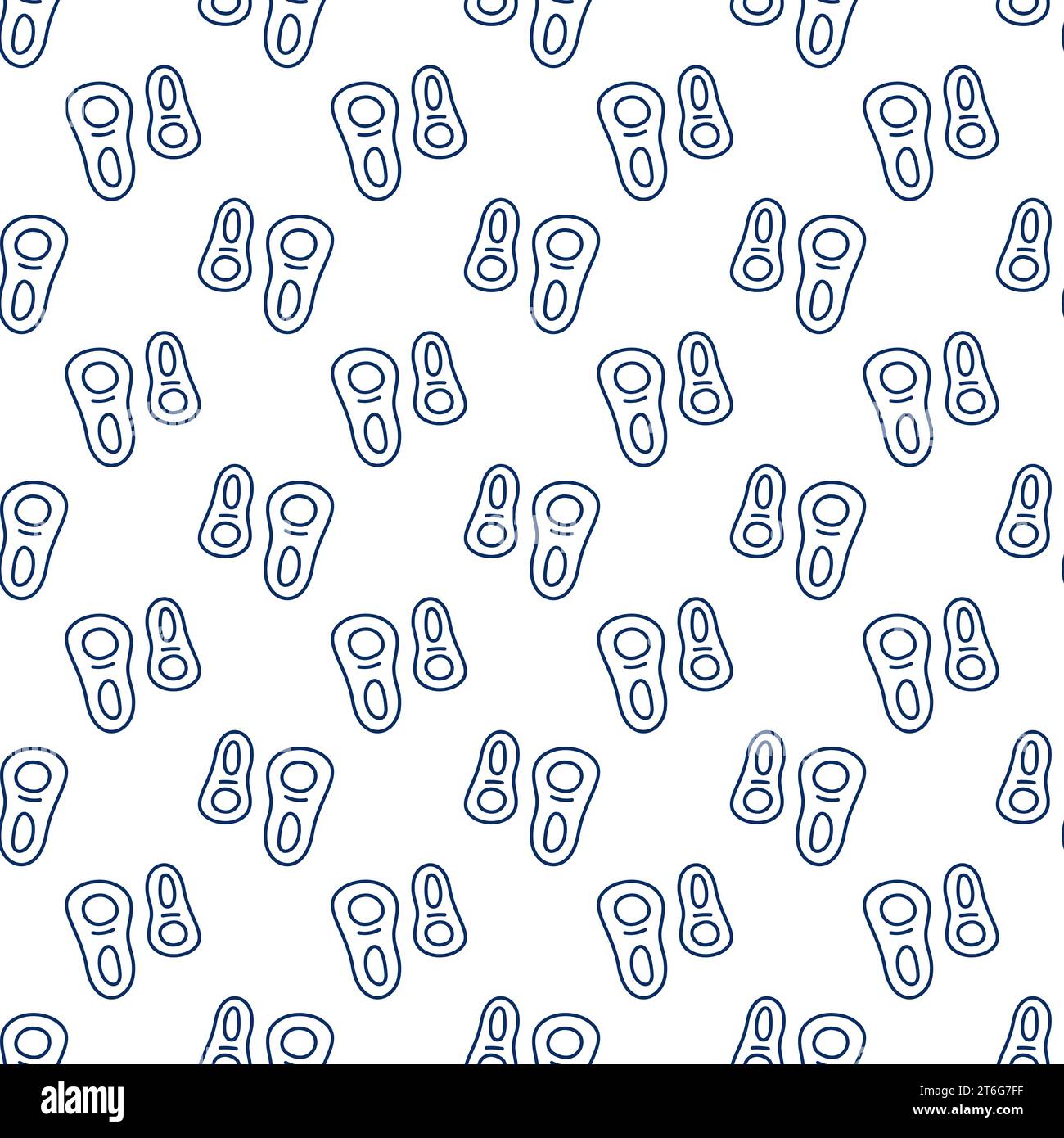 Two Microbes vector concept seamless pattern in outline style Stock ...