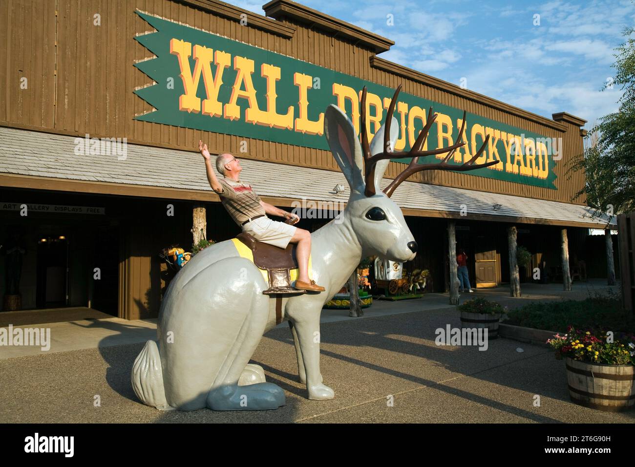 South Dakota Wall Drug Store Stock Photo Alamy