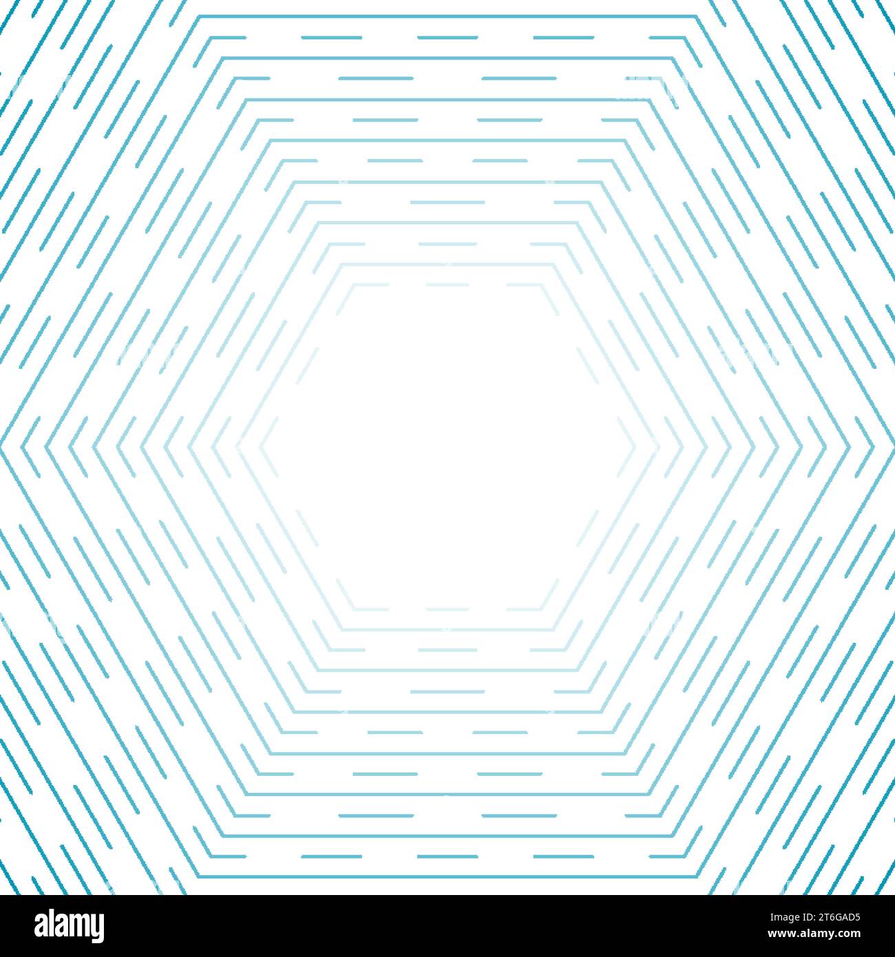 Blue hexagonal lines abstract futuristic technology background. Vector ...