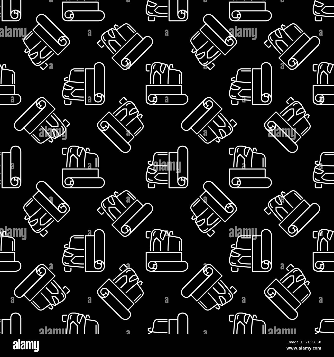 Car Vinyl Wrapping vector dark simple geometric concept seamless