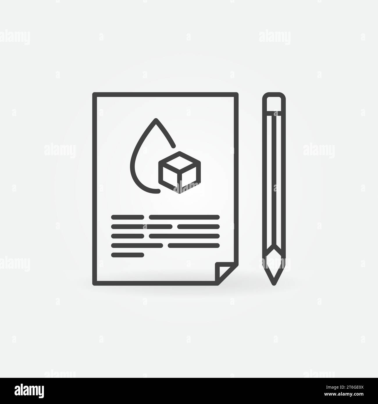 Blood Glucose Test vector Diabetes Diagnostics concept icon or sign in