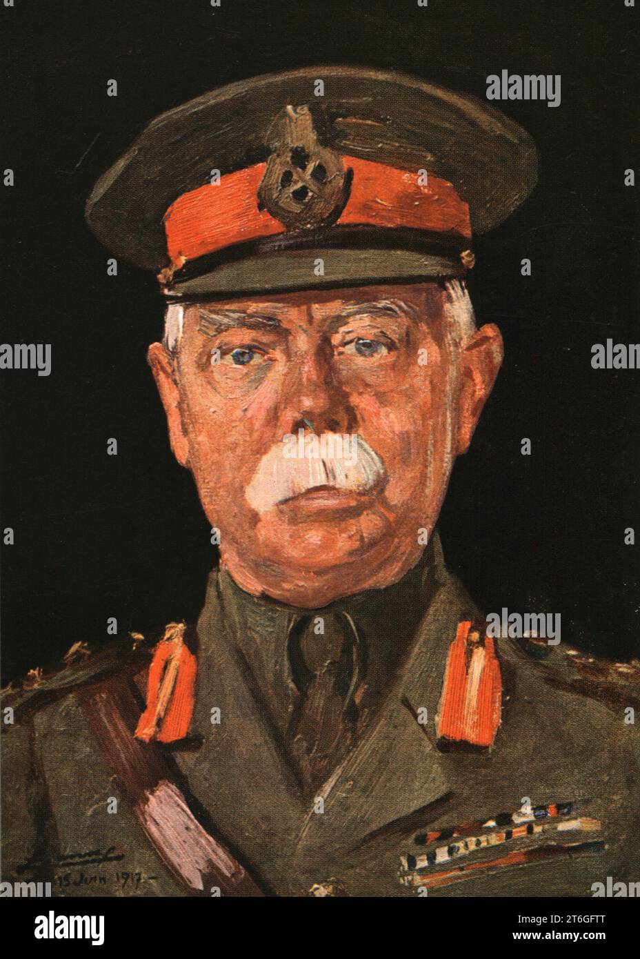 'General Sir H. C. O. Plumer', 1917. From &quot;L'Album de la Guerre 1914-1919, Volume 1&quot; [L'Illustration, Paris, 1924]. Stock Photo