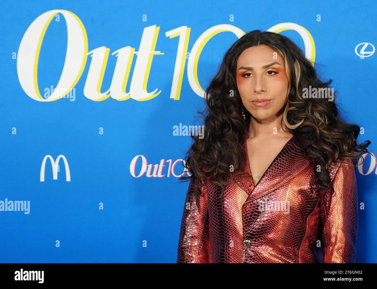 Los Angeles, USA. 09th Nov, 2023. River Gallo arrives at The OUT100 ...