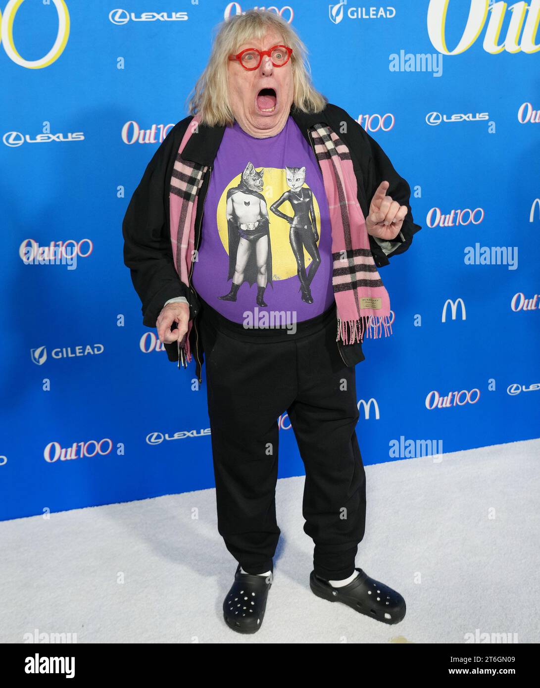 Los Angeles, USA. 09th Nov, 2023. Bruce Vilanch arrives at The OUT100 Party 2023 held at NeueHouse Hollywood in Hollywood, CA on Thursday, November 9, 2023. (Photo By Sthanlee B. Mirador/Sipa USA) Credit: Sipa USA/Alamy Live News Stock Photo