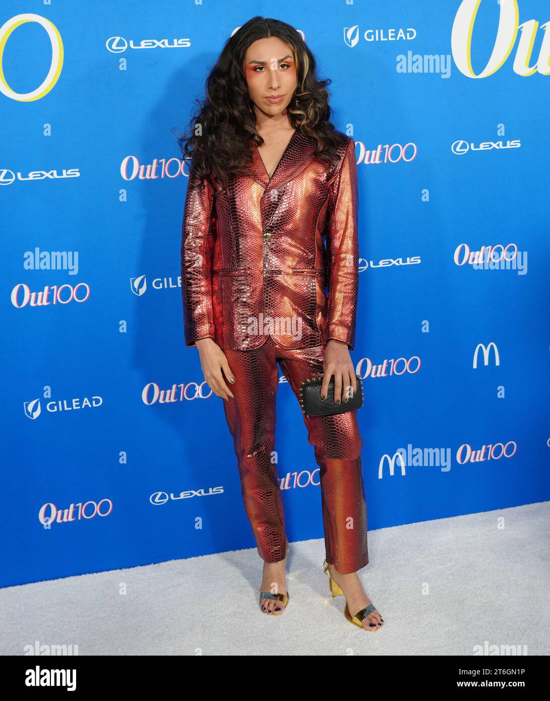 Los Angeles, USA. 09th Nov, 2023. River Gallo arrives at The OUT100 ...