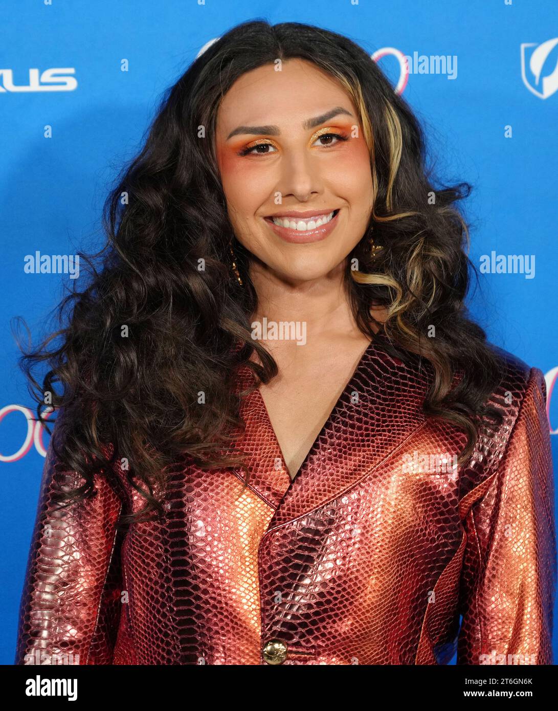 Los Angeles, USA. 09th Nov, 2023. River Gallo arrives at The OUT100 ...