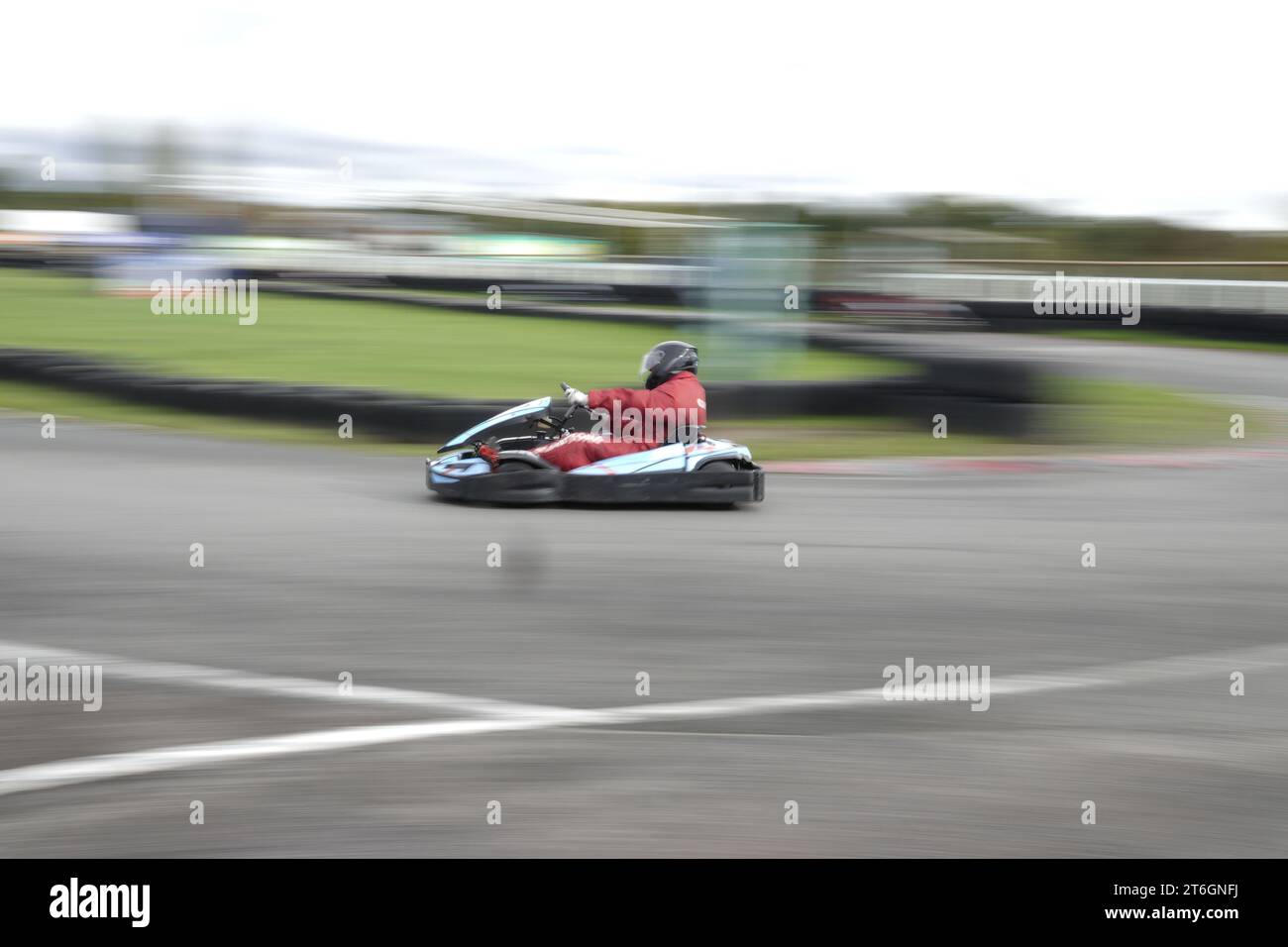 Esher, Surrey, UK 20th October, 2023 Karting and generic Òspeed Ò