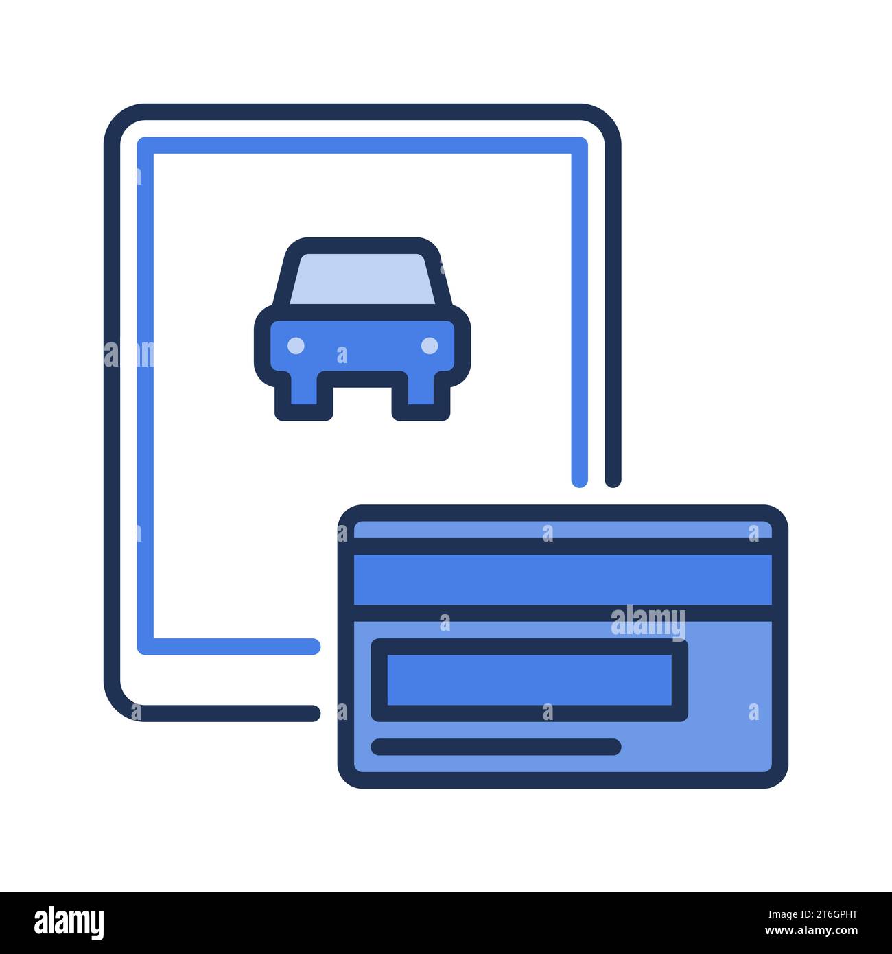 Car hire app Stock Vector Images - Alamy