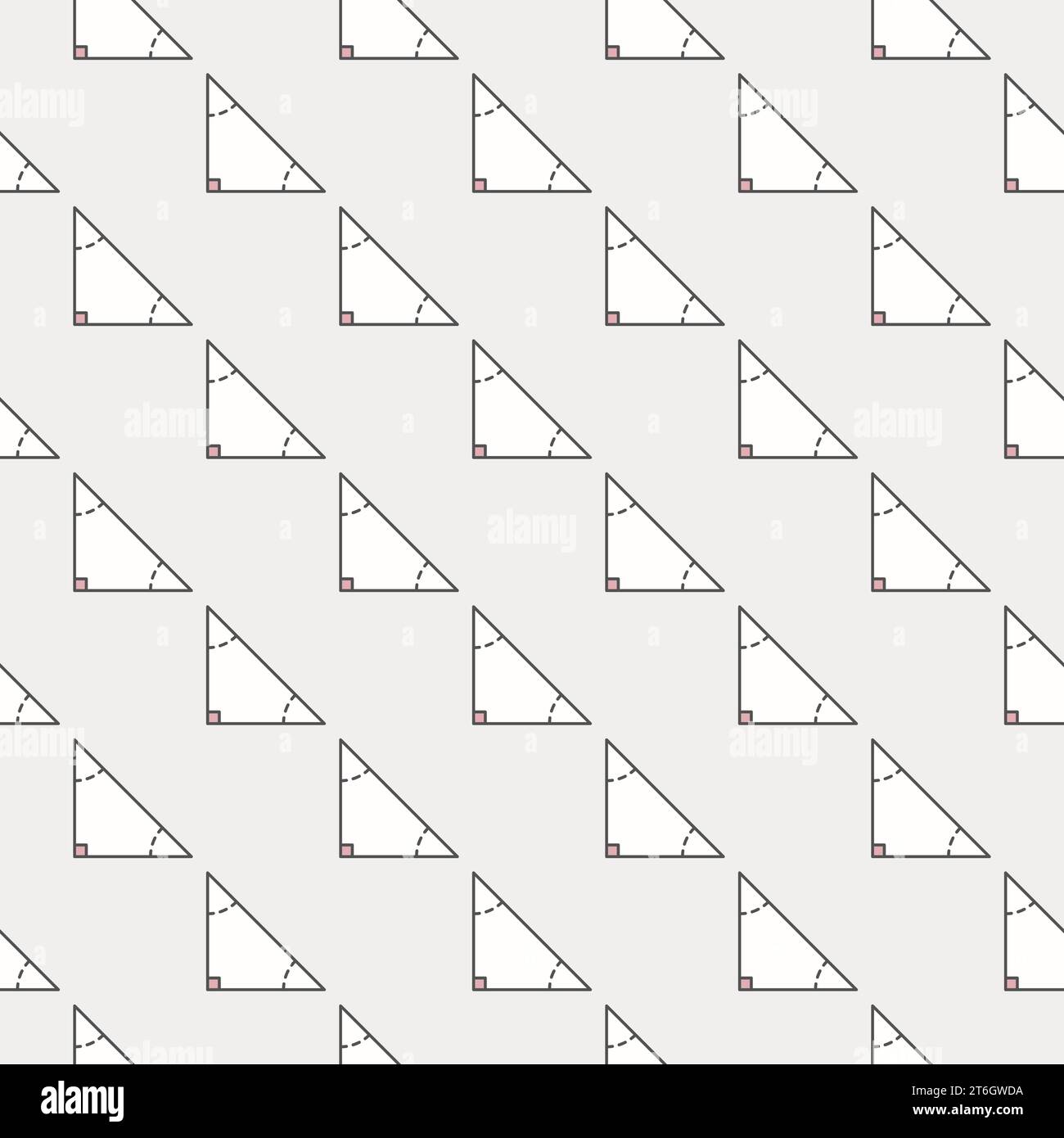 Geometry Triangle vector colored modern concept seamless pattern Stock Vector